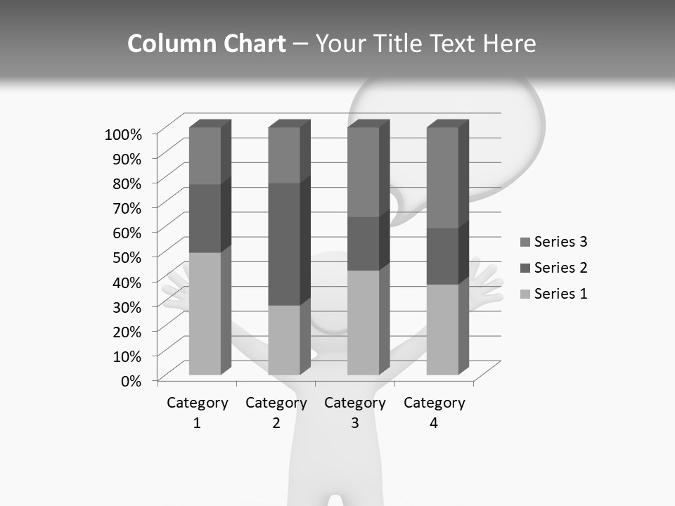 Gladness Glad Portrait PowerPoint Template