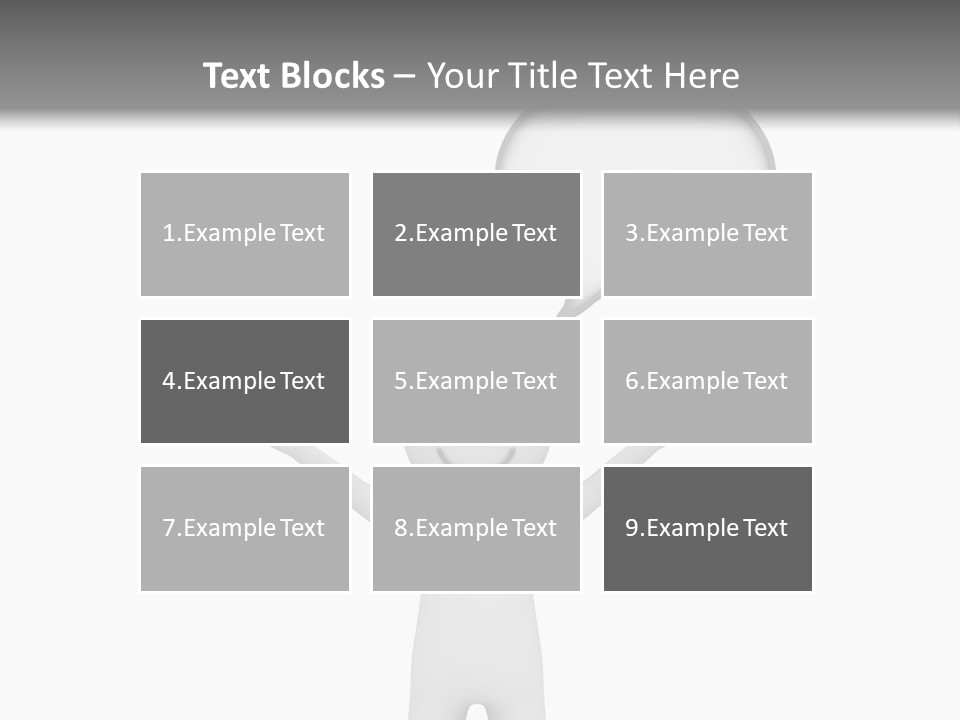 Gladness Glad Portrait PowerPoint Template