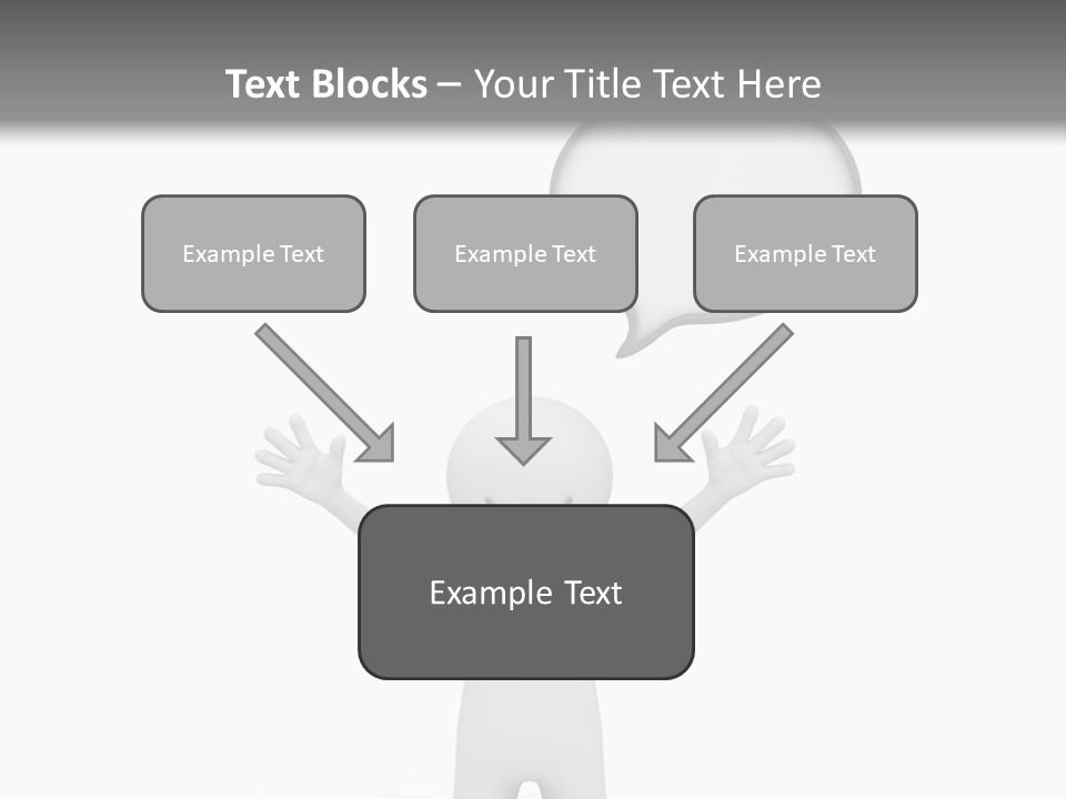 Gladness Glad Portrait PowerPoint Template