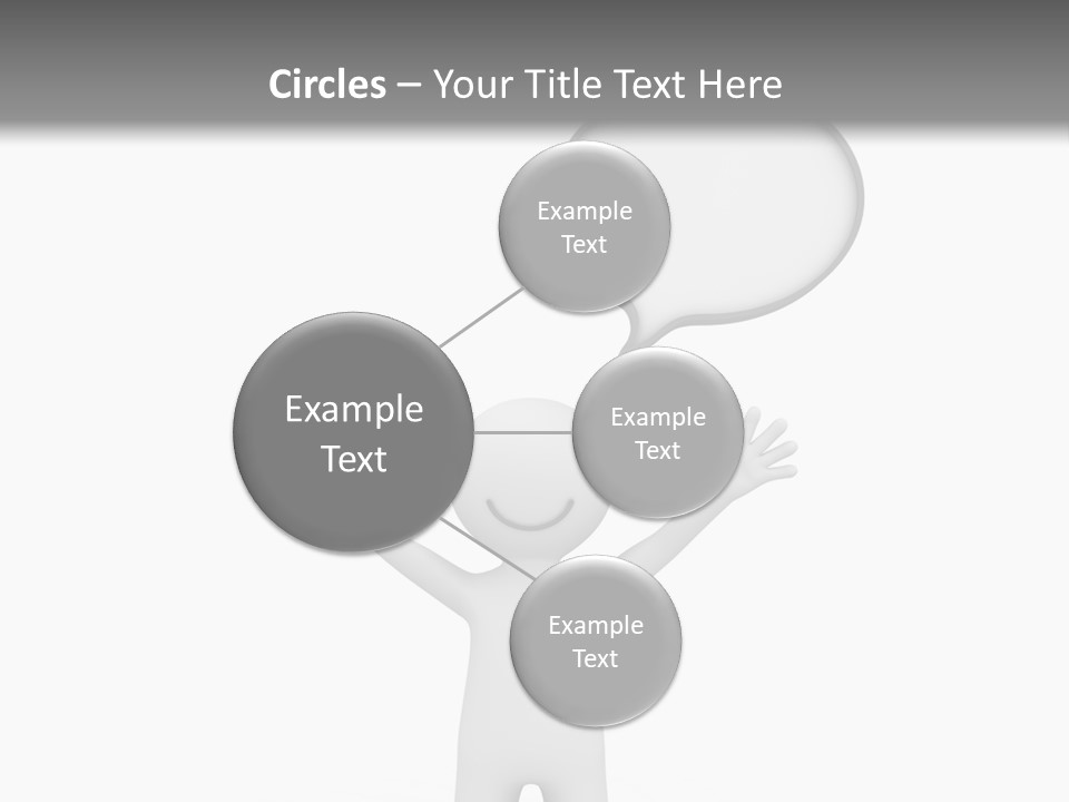 Gladness Glad Portrait PowerPoint Template