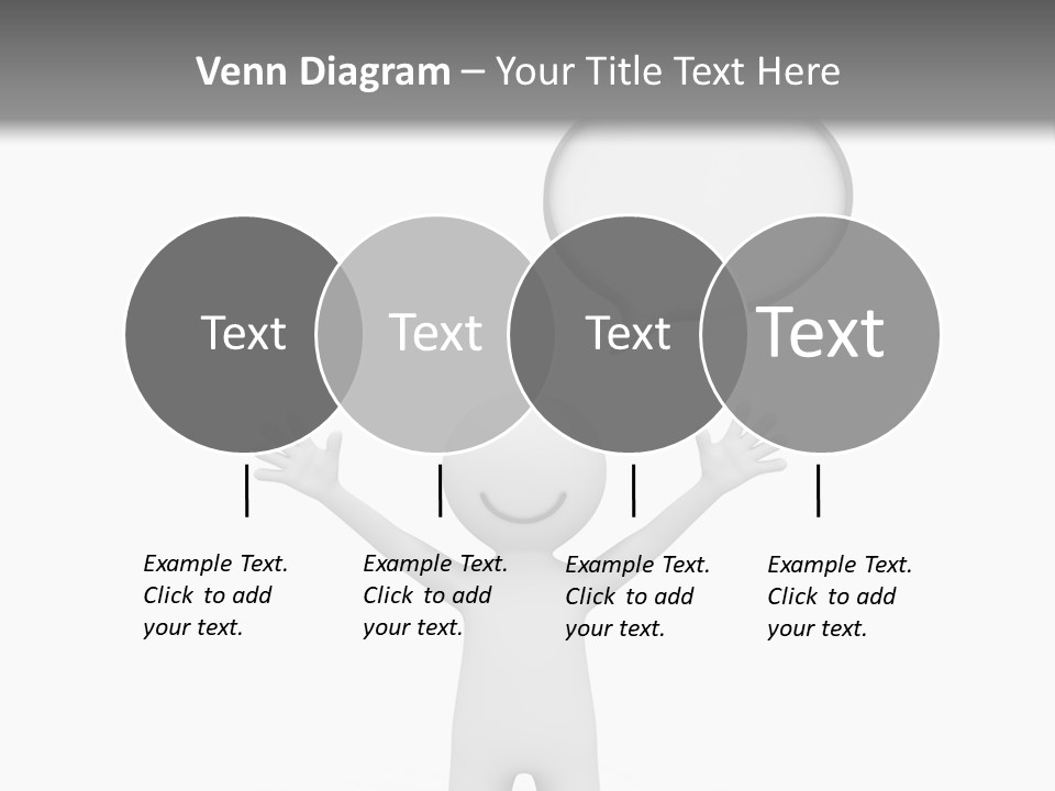 Gladness Glad Portrait PowerPoint Template