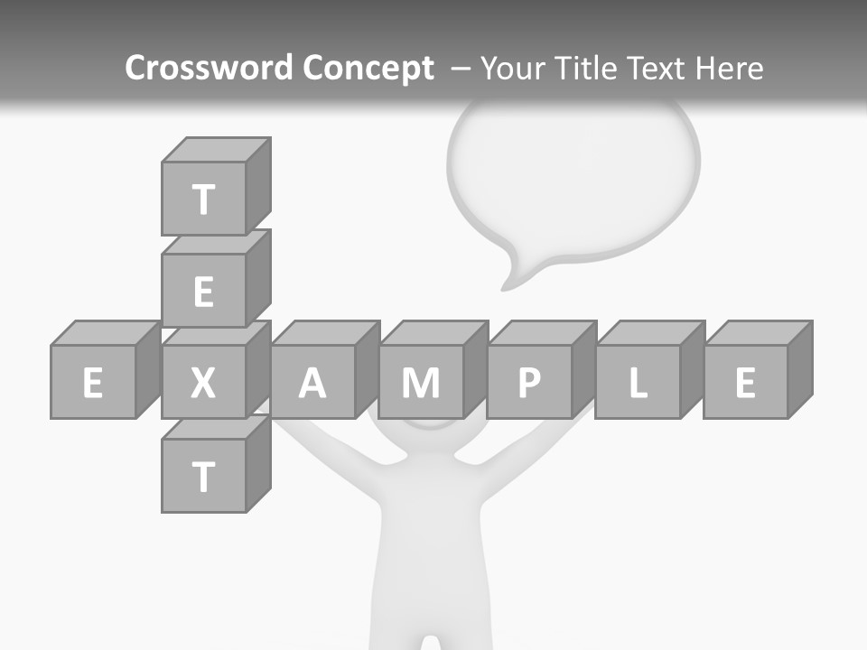 Gladness Glad Portrait PowerPoint Template