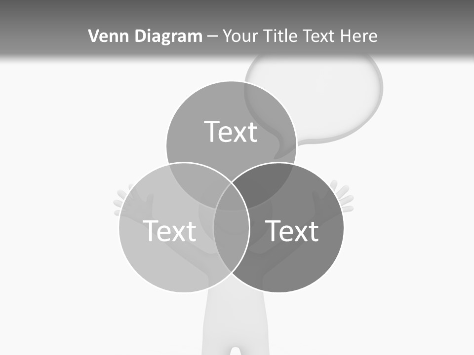 Gladness Glad Portrait PowerPoint Template