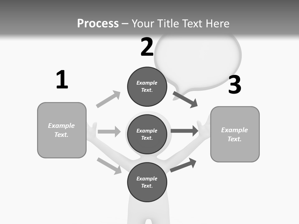 Gladness Glad Portrait PowerPoint Template