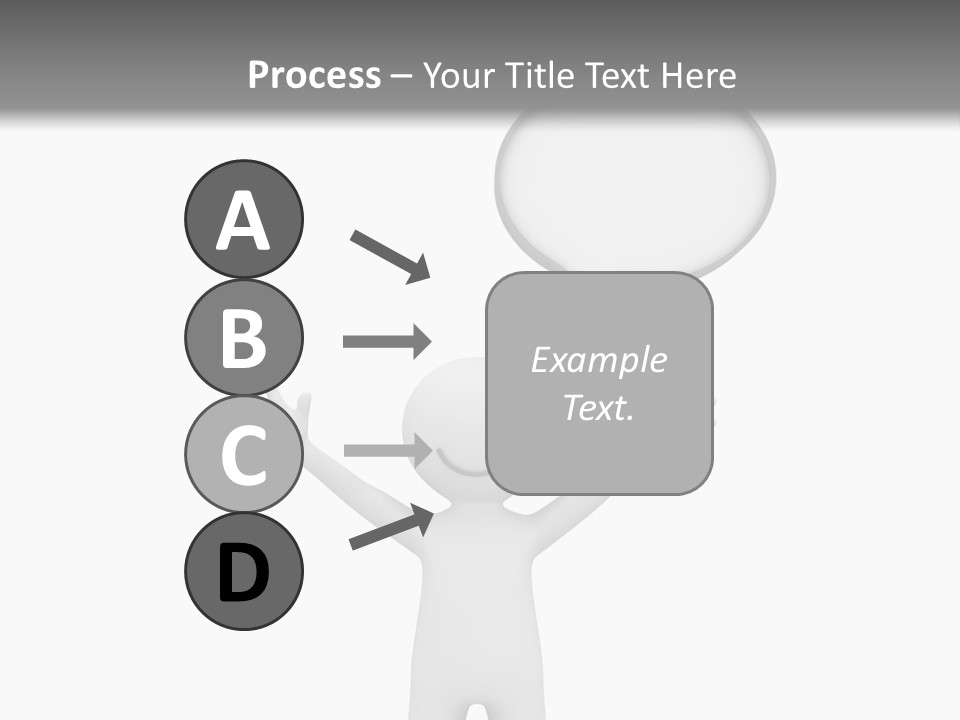 Gladness Glad Portrait PowerPoint Template