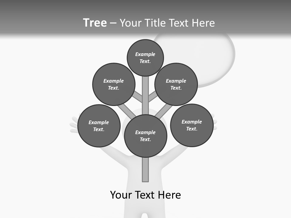 Gladness Glad Portrait PowerPoint Template