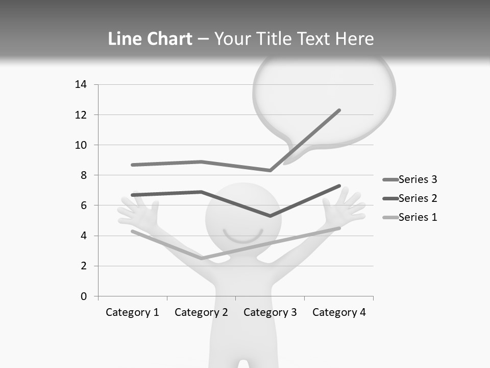 Gladness Glad Portrait PowerPoint Template
