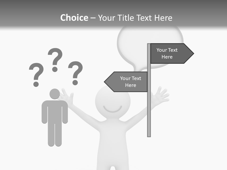 Gladness Glad Portrait PowerPoint Template