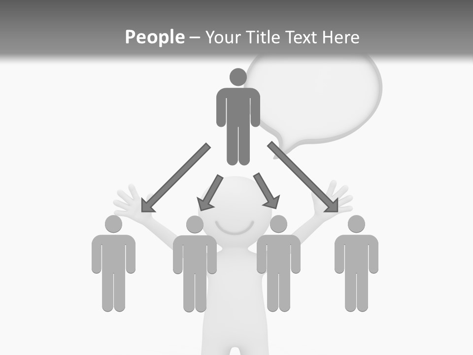 Gladness Glad Portrait PowerPoint Template