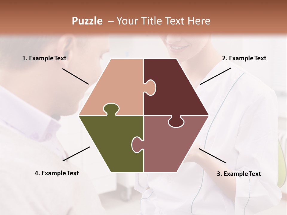 Caucasian Healthy Hygiene PowerPoint Template