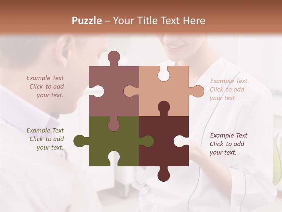 Caucasian Healthy Hygiene PowerPoint Template