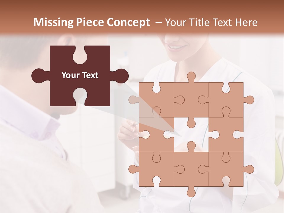 Caucasian Healthy Hygiene PowerPoint Template