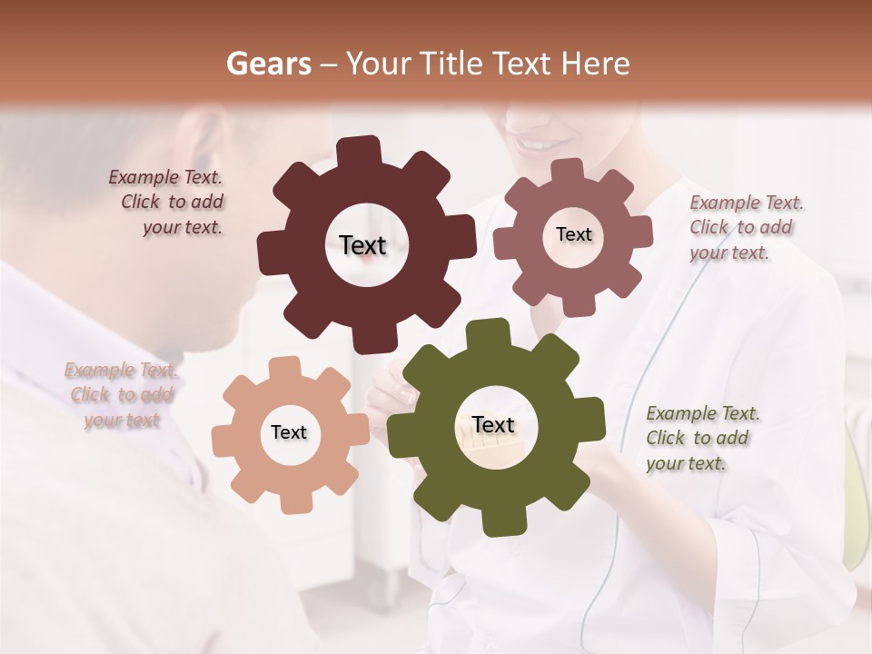 Caucasian Healthy Hygiene PowerPoint Template