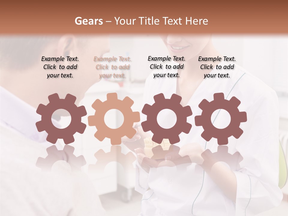 Caucasian Healthy Hygiene PowerPoint Template