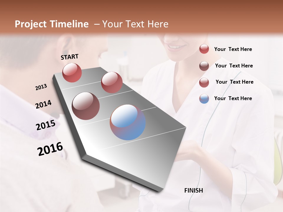 Caucasian Healthy Hygiene PowerPoint Template