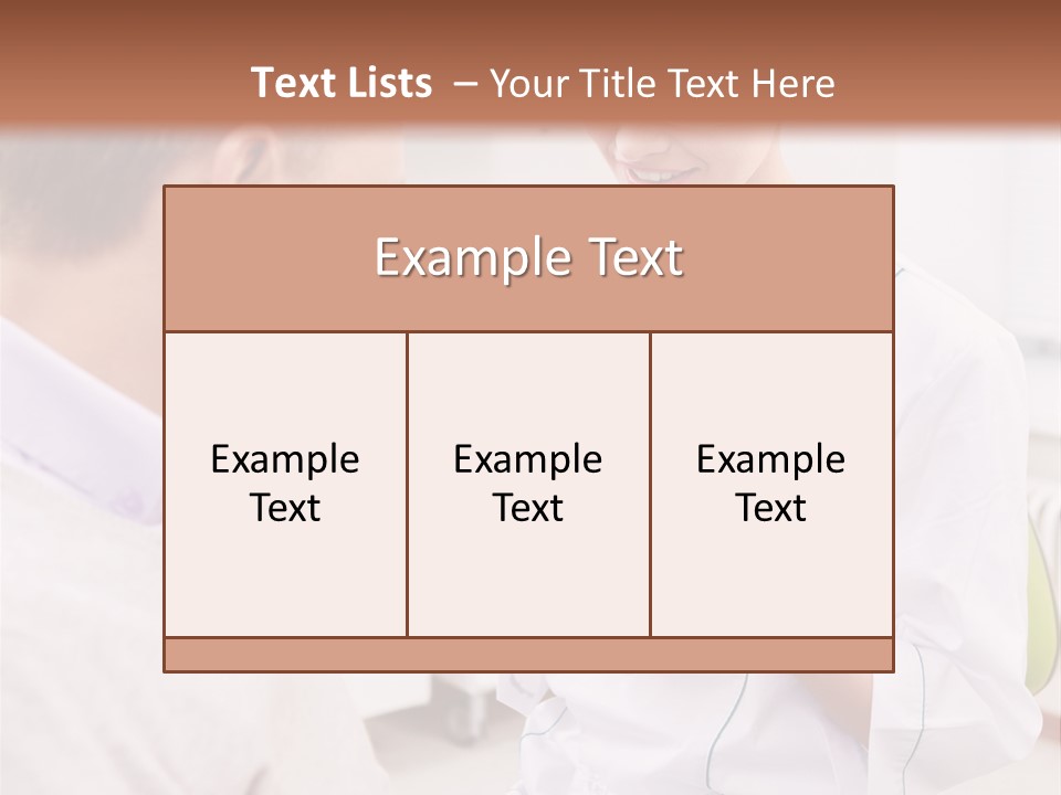Caucasian Healthy Hygiene PowerPoint Template