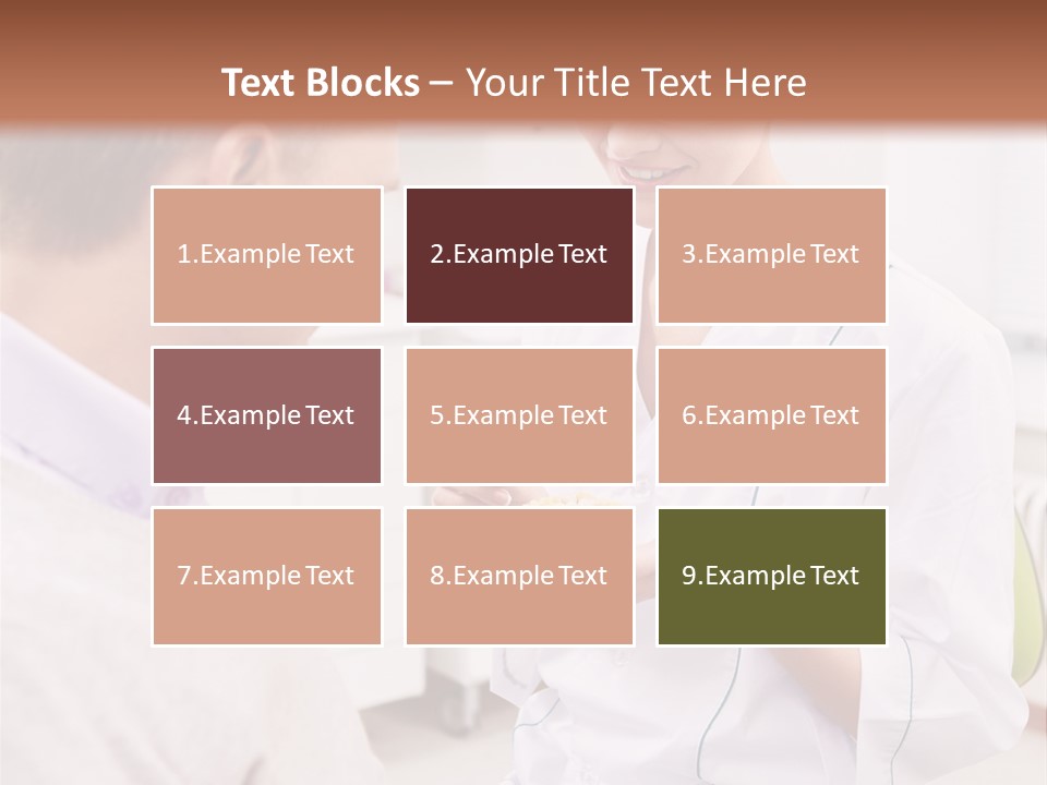 Caucasian Healthy Hygiene PowerPoint Template