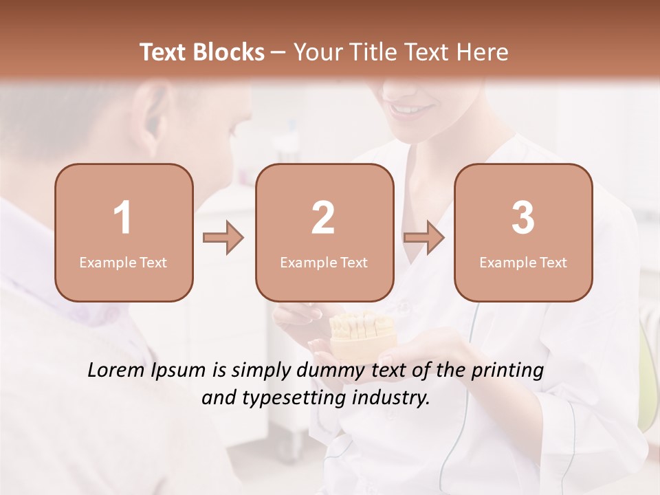 Caucasian Healthy Hygiene PowerPoint Template