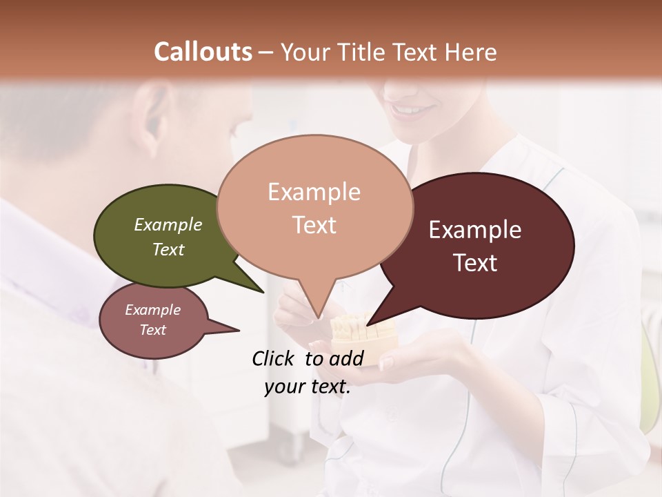 Caucasian Healthy Hygiene PowerPoint Template