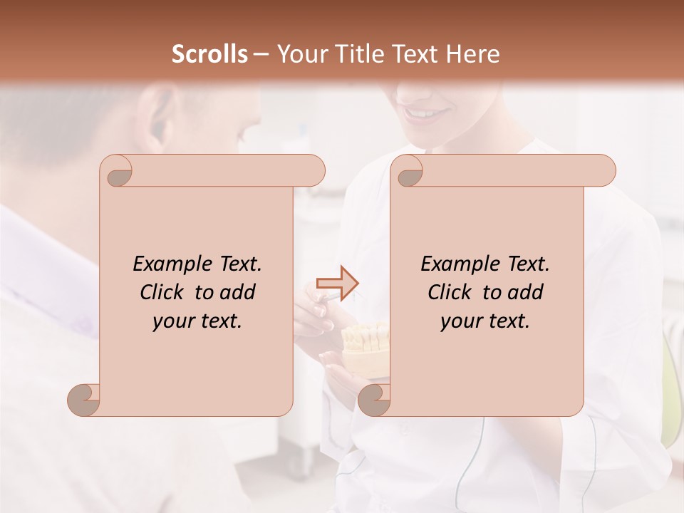 Caucasian Healthy Hygiene PowerPoint Template