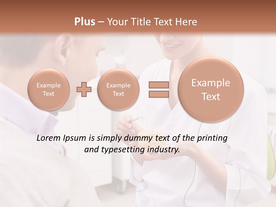 Caucasian Healthy Hygiene PowerPoint Template