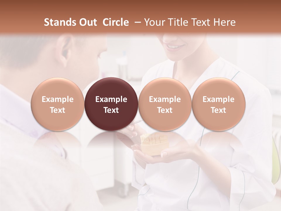 Caucasian Healthy Hygiene PowerPoint Template