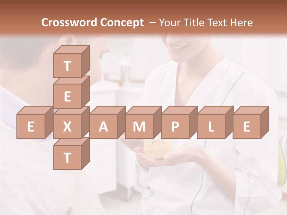 Caucasian Healthy Hygiene PowerPoint Template