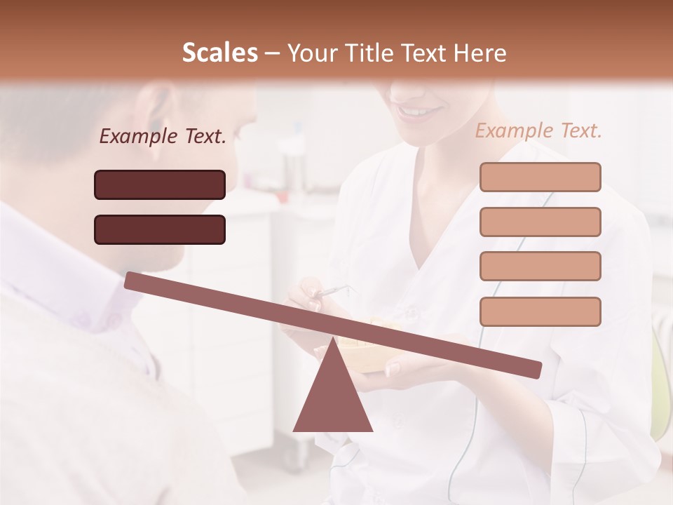 Caucasian Healthy Hygiene PowerPoint Template