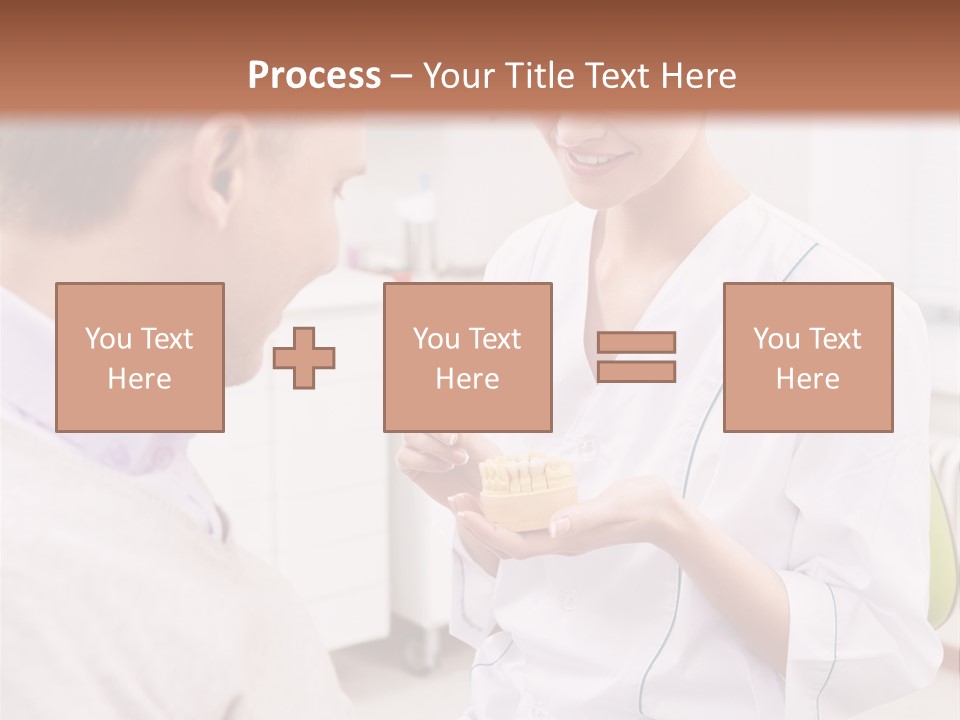 Caucasian Healthy Hygiene PowerPoint Template