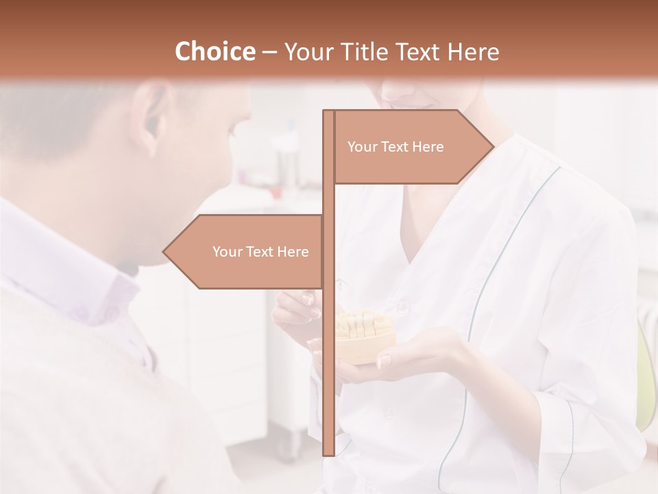 Caucasian Healthy Hygiene PowerPoint Template