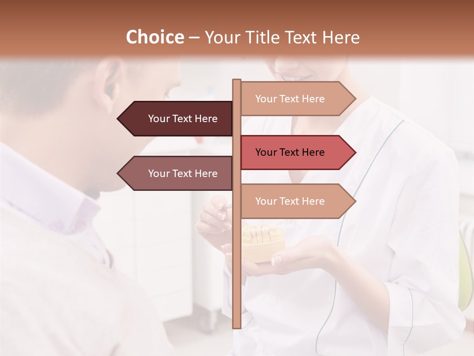 Caucasian Healthy Hygiene PowerPoint Template