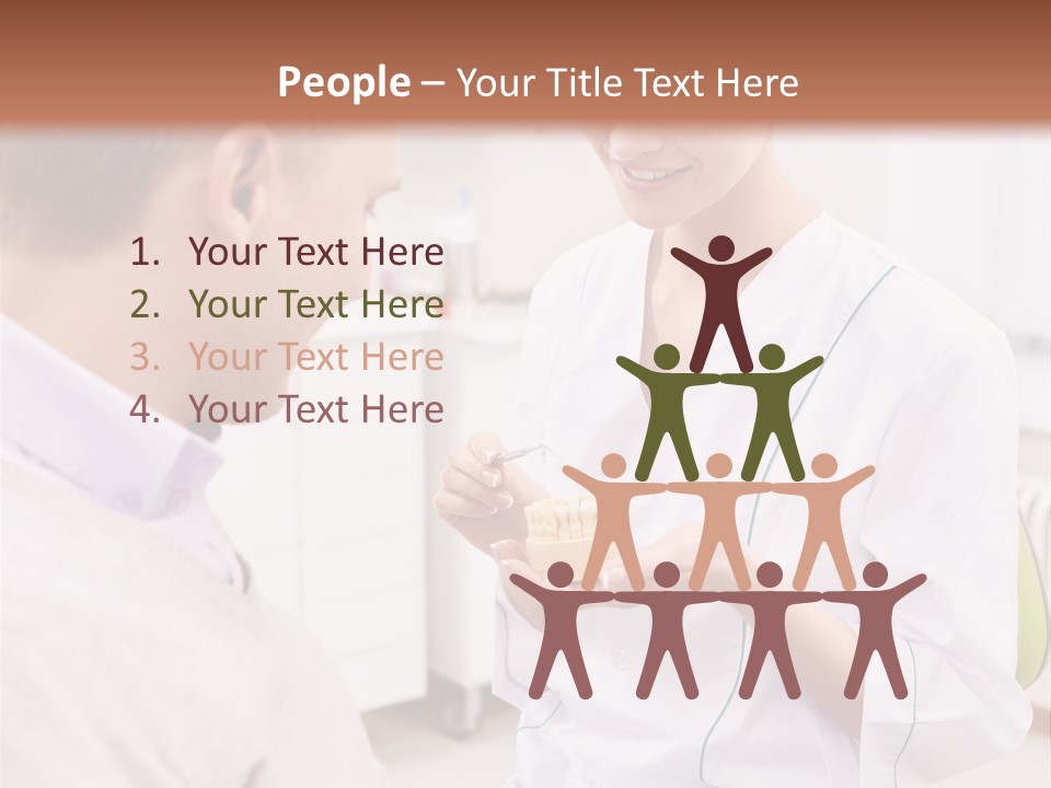Caucasian Healthy Hygiene PowerPoint Template