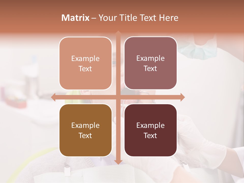 A Man Getting His Teeth Checked By A Dentist PowerPoint Template