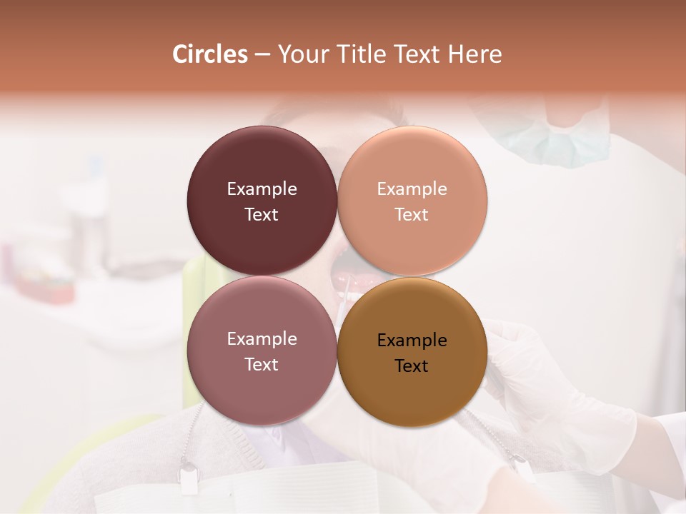 A Man Getting His Teeth Checked By A Dentist PowerPoint Template