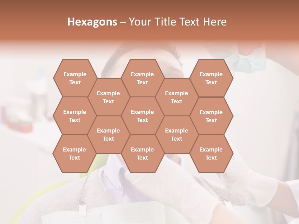 A Man Getting His Teeth Checked By A Dentist PowerPoint Template