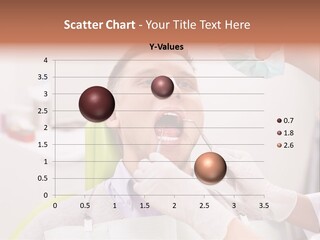 A Man Getting His Teeth Checked By A Dentist PowerPoint Template