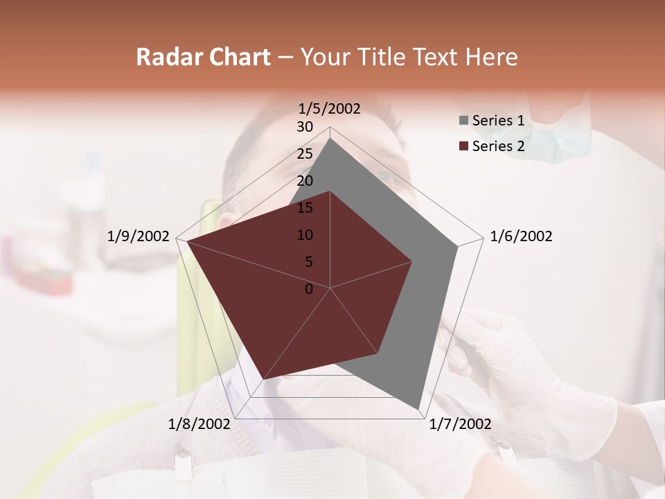 A Man Getting His Teeth Checked By A Dentist PowerPoint Template