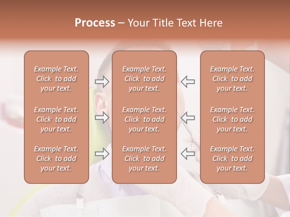 A Man Getting His Teeth Checked By A Dentist PowerPoint Template