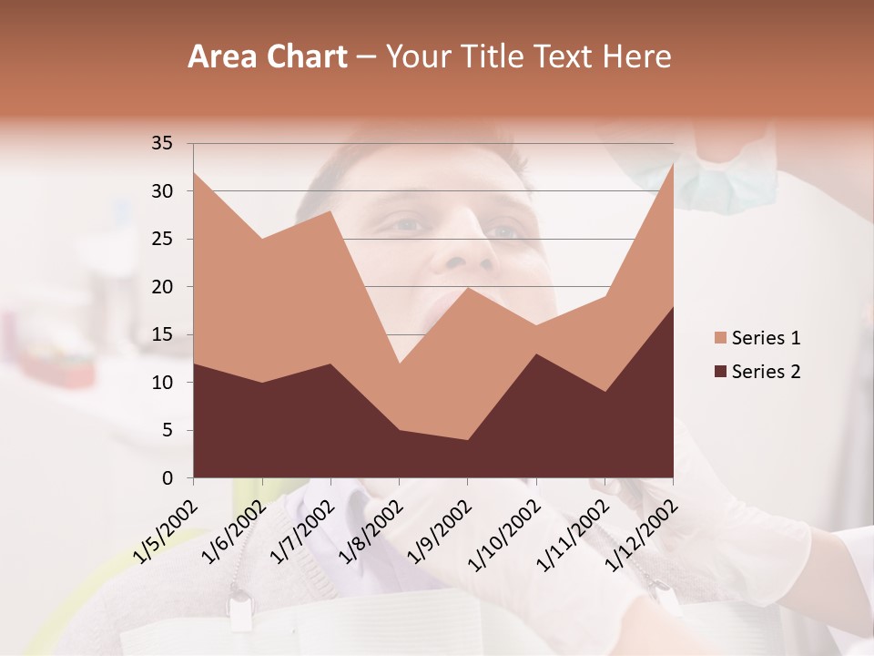 A Man Getting His Teeth Checked By A Dentist PowerPoint Template