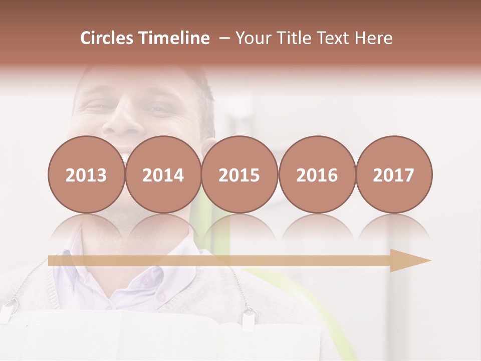 A Man Sitting In A Green Chair With His Eyes Closed PowerPoint Template