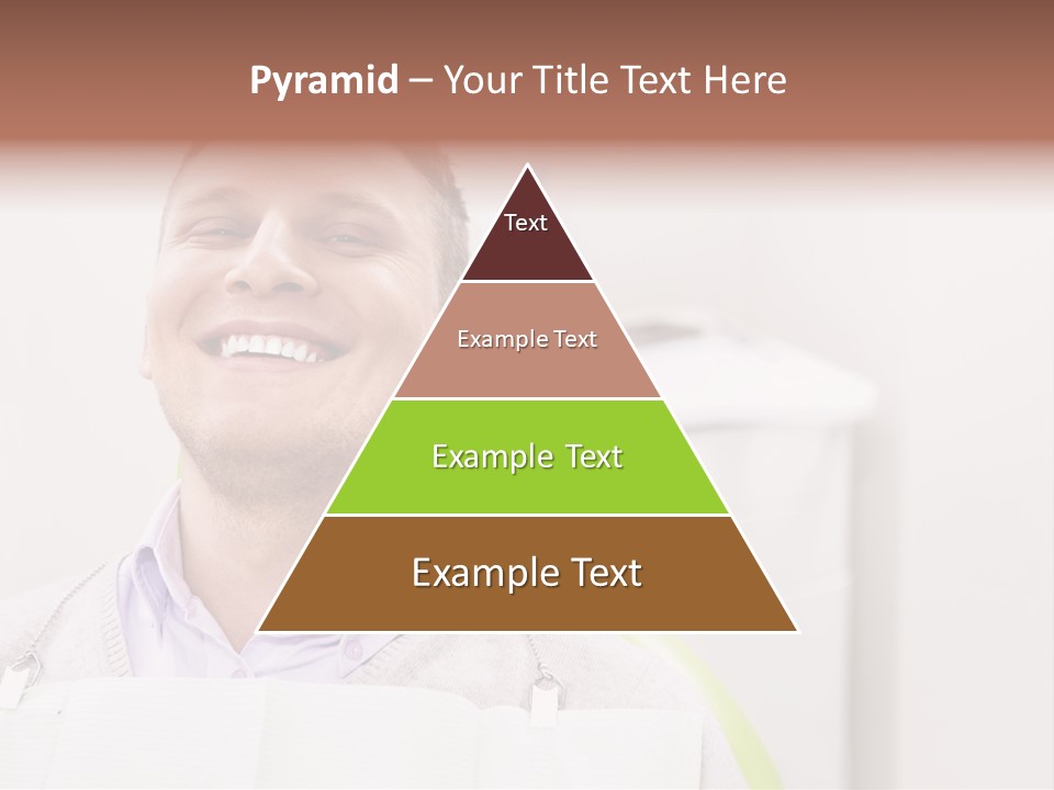 A Man Sitting In A Green Chair With His Eyes Closed PowerPoint Template