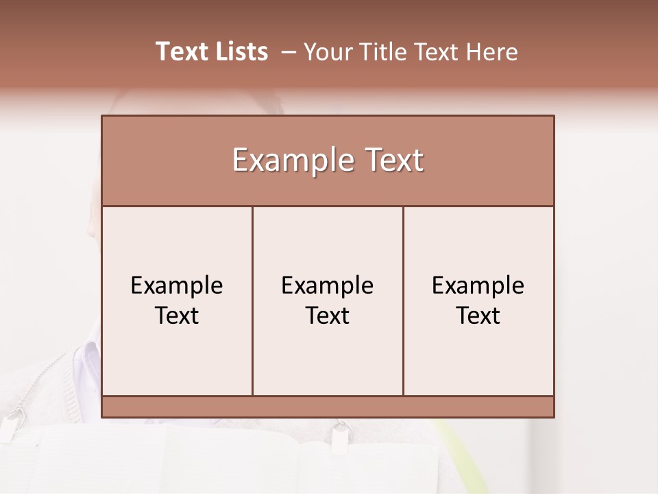 A Man Sitting In A Green Chair With His Eyes Closed PowerPoint Template