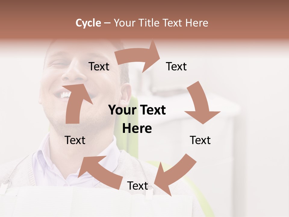 A Man Sitting In A Green Chair With His Eyes Closed PowerPoint Template