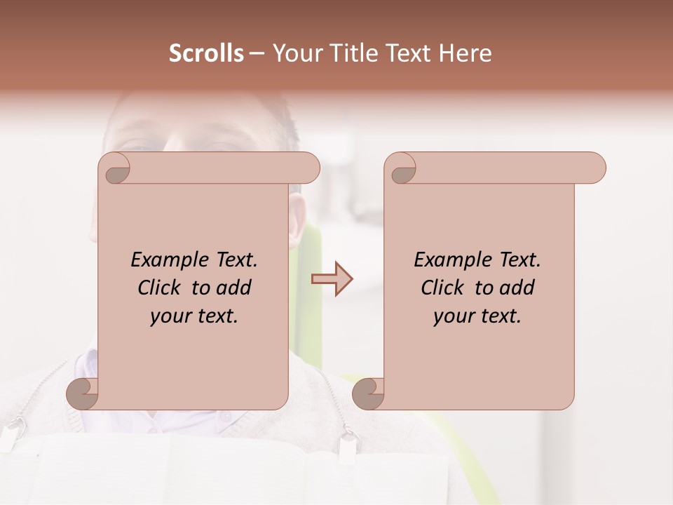 A Man Sitting In A Green Chair With His Eyes Closed PowerPoint Template