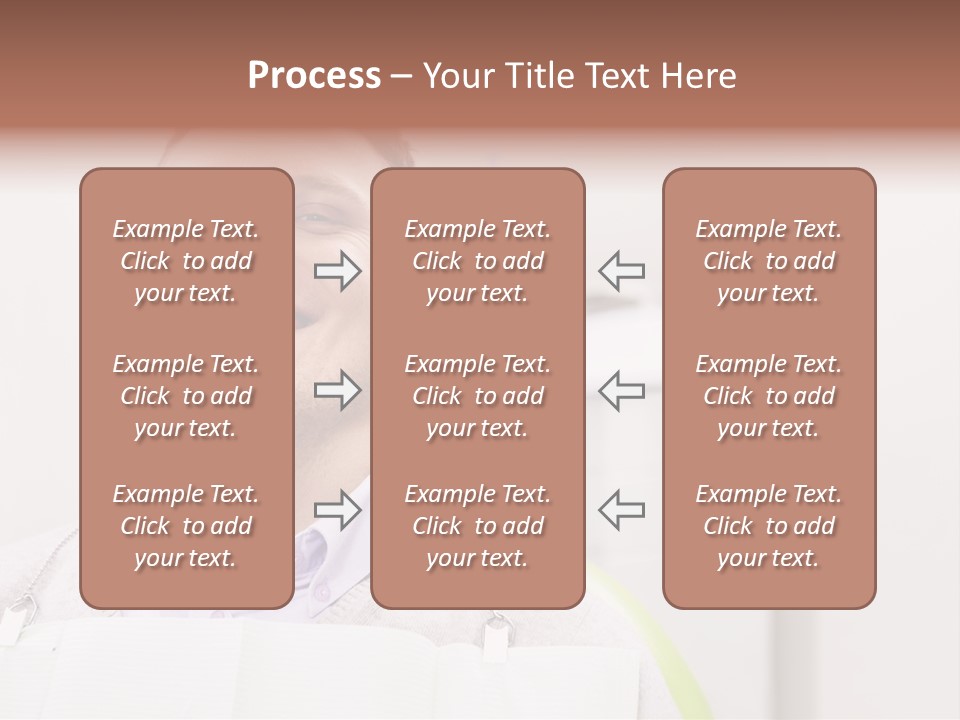A Man Sitting In A Green Chair With His Eyes Closed PowerPoint Template