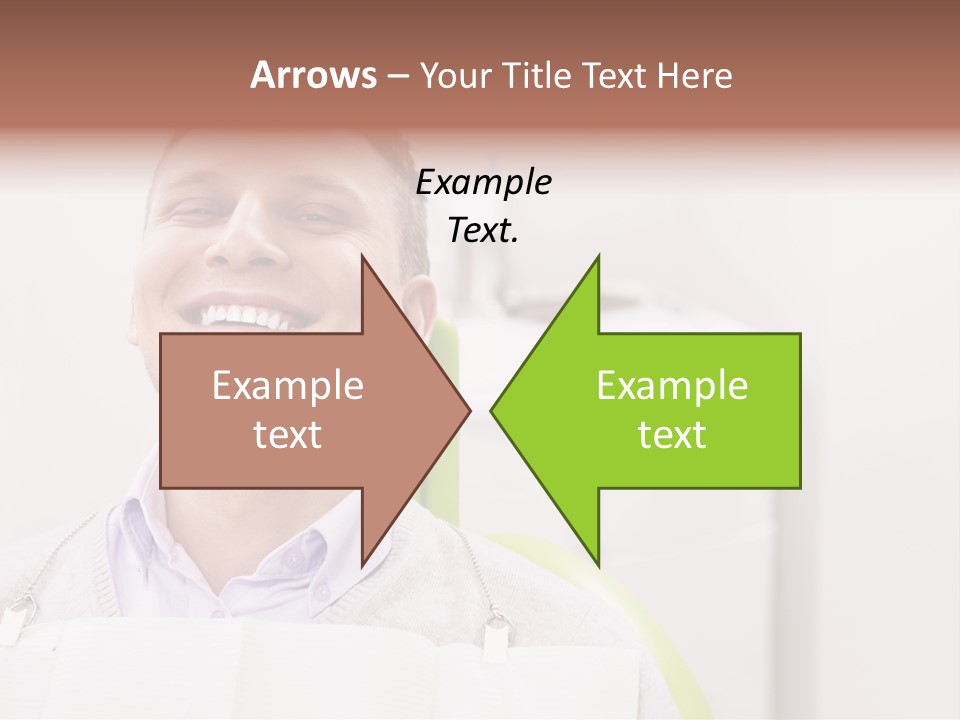 A Man Sitting In A Green Chair With His Eyes Closed PowerPoint Template