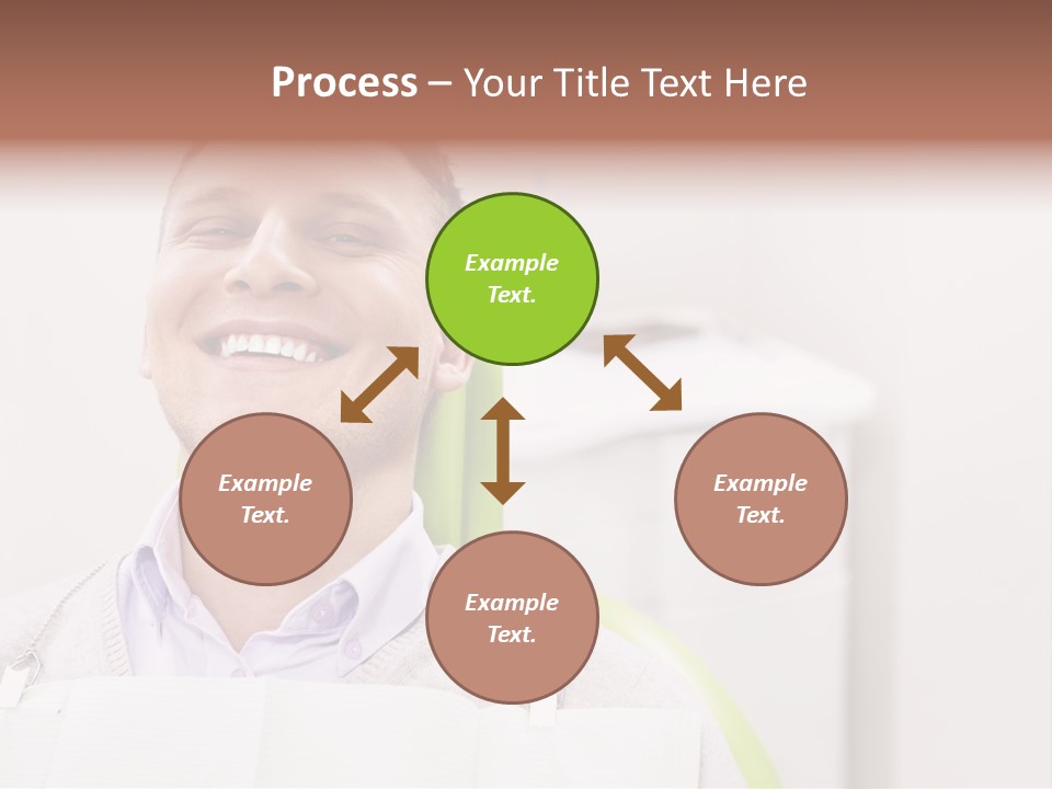 A Man Sitting In A Green Chair With His Eyes Closed PowerPoint Template