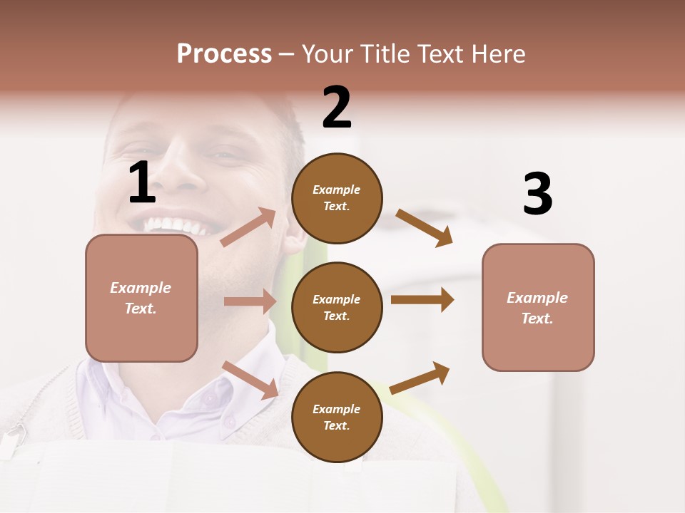 A Man Sitting In A Green Chair With His Eyes Closed PowerPoint Template
