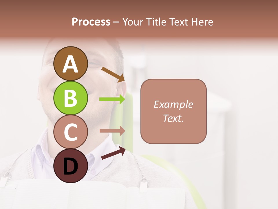 A Man Sitting In A Green Chair With His Eyes Closed PowerPoint Template