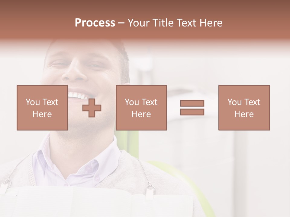 A Man Sitting In A Green Chair With His Eyes Closed PowerPoint Template